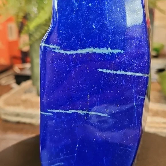 Super High Quality Lapis Lazuli Crystal Tower 6.8 X 3.0 2.4 lbs